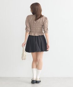 earth music&ecology バルーンミニスカート