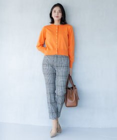 組曲 【WEB限定】T/Rツイルストレッチ テーパードパンツ