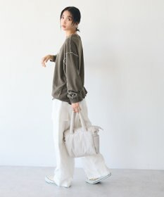 CRAFT STANDARD BOUTIQUE 配色ロゴメロープルオーバー