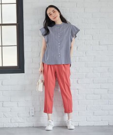 ANY 【UVケア/接触冷感/ウエストゴム】イージーケア美脚パンツⅡ