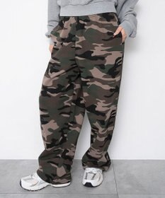 WEGO 【ウエストゴム/XSSMサイズ展開】スウェットワイドパンツ