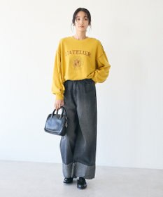 CRAFT STANDARD BOUTIQUE 配色ロゴメロープルオーバー