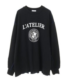 CRAFT STANDARD BOUTIQUE 配色ロゴメロープルオーバー