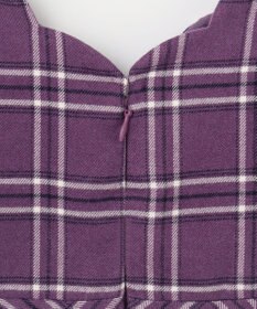 ANY KIDS チェック柄 ジャンパースカート