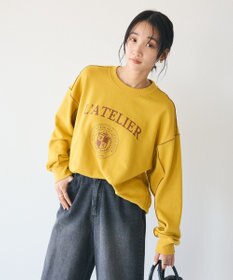 CRAFT STANDARD BOUTIQUE 配色ロゴメロープルオーバー