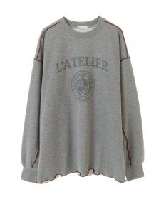 CRAFT STANDARD BOUTIQUE 配色ロゴメロープルオーバー