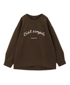 YECCA VECCA 起毛ロゴプルオーバー