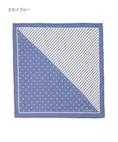 MOONBAT 【洗える/日本製】MACKINTOSH PHILOSOPHY チェックロゴ コットンスカーフ 65cm×65cm