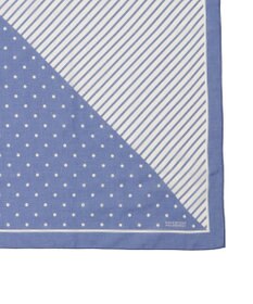 MOONBAT 【洗える/日本製】MACKINTOSH PHILOSOPHY チェックロゴ コットンスカーフ 65cm×65cm