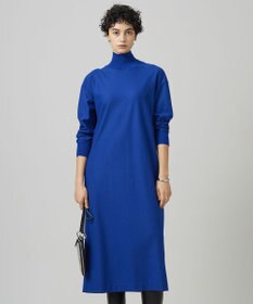 ICB ウールナイロンツイルジャージ ハイネックワンピース