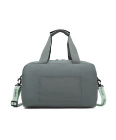 style code 【Ungrid/アングリッド】撥水軽量ソフトナイロン ロゴテープ折り畳みラージ　トラベルボストンバッグ(33L）