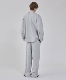 WEGO 【ユニセックス着用ITEM/MLサイズ展開】ボンディングスウェットテーラードジャケット