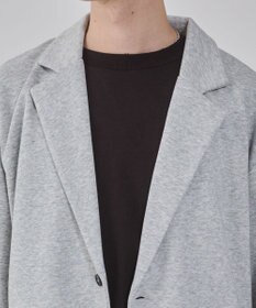 WEGO 【ユニセックス着用ITEM/MLサイズ展開】ボンディングスウェットテーラードジャケット