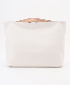 自由区 型押しクロコハンドルトート バック