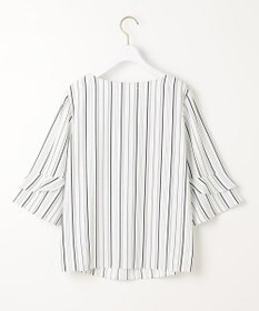 ANY SIS S 【洗える】ラッフルフレアジョーゼット ブラウス