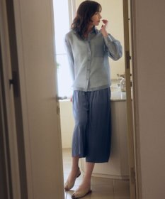 組曲 エアリーボイルシアー シャツ