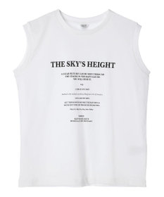 AMERICAN HOLIC 前後ロゴノースリーブカットプルオーバー