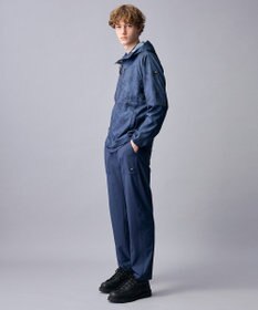 JOSEPH ABBOUD MOUNTAIN 【ストレッチ/軽量/ECO撥水/ポケッタブル】エンボスストレッチ パーカー