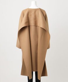 23区 L 【エステータ】ウールリバー ストールデザイン コート