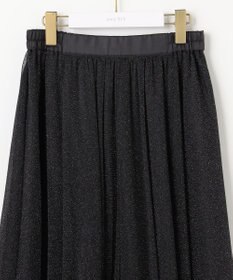 ANY SIS 【スタイリストコラボ】ジレ×ラメチュールスカート セットアップ