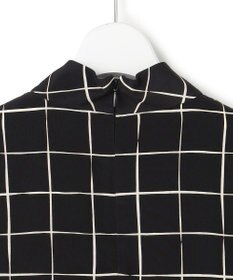 ICB L 【30th ANNIVERSARY】 ウィンドウペンプリント プルオーバーブラウス