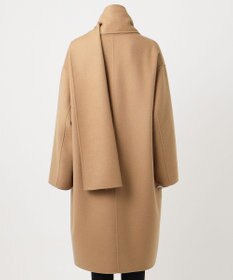 23区 L 【エステータ】ウールリバー ストールデザイン コート