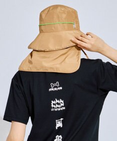 PW CIRCULUS 【手洗い洗濯可 / シェード付】【UNISEX】NEW！サンシェードバケットハット  ゴルフ