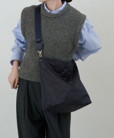 russet ナイロンジャガード2WAYショルダーバッグ(CE-1622)