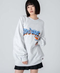 WEGO 【ユニセックス着用ITEM/MLサイズ展開】別注BENDAVISバブルロゴプルオーバー