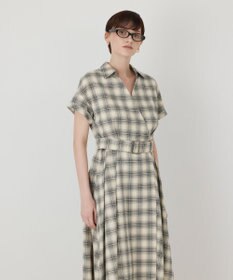GRACE CONTINENTAL ラップフレアワンピース