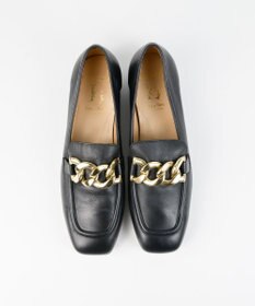 BONTRE 【LucaGrossi/ルカグロッシ】スクエアチェーンローファー/ H092M-US