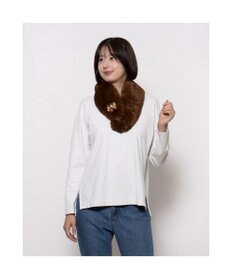 UNBILLION カシュネ cache nez / ビジュー付エコファーティペット