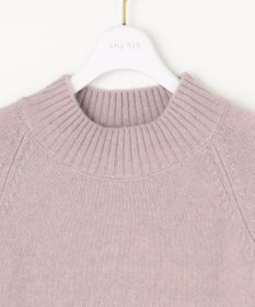 ANY SIS 【洗える】ハイネックラグラン ニット