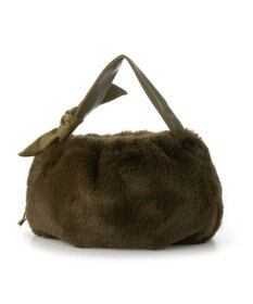 UNBILLION cachecache リボンハンドルエコファードロストバッグ