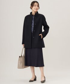 J.PRESS LADIES L 【洗える】ウールスムース スカート