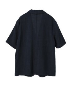 earth music&ecology リネンライク５分袖ジャケット