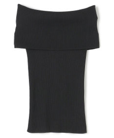 BEIGE， 【洗える】BRERA / オフショルダーストレッチリブニット