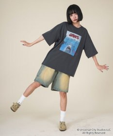 WEGO 【新柄追加/JAWS/ユニセックス着用ITEM/SMLサイズ展開】JAWSグラフィックT（S）