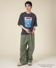 WEGO 【新柄追加/JAWS/ユニセックス着用ITEM/SMLサイズ展開】JAWSグラフィックT（S）