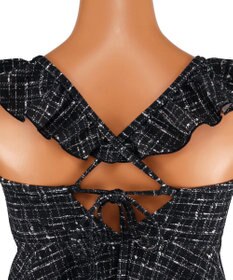 San-ai Resort（三愛水着楽園） フリルビスチェノンワイヤービキニ　9M　【San-ai Resort（サンアイリゾート）】