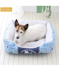 PET PARADISE スヌーピー クールカドラー 角型《バケーション柄》 小型犬