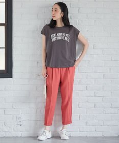 ANY 【UVケア/接触冷感/ウエストゴム】イージーケア美脚パンツⅡ