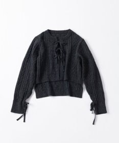 TRICOTE ケーブルニットトップス