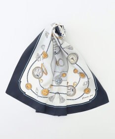 J.PRESS LADIES Traditional print  スクエア スカーフ
