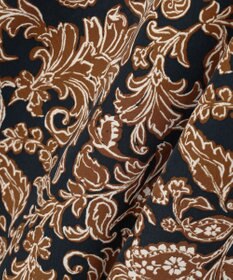 UNFILO 【ウエストゴム】プリント イージーパンツ