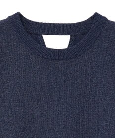 AMERICAN HOLIC 【接触冷感】ラメフレンチスリーブニットプルオーバー