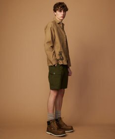 JOSEPH ABBOUD MOUNTAIN 【CREA掲載・ウエストストレッチ・ECO撥水・軽量】アウトドアイージーショーツ