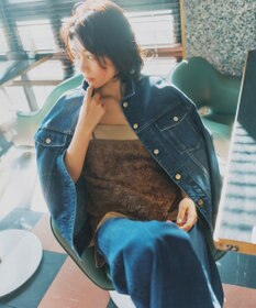 23区 リボンエンブロイダリー キャミソール