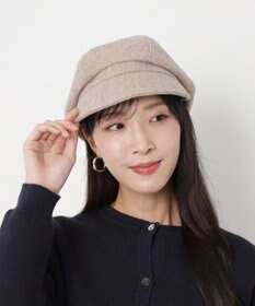 MOONBAT FURLA(フルラ)ツイード キャスケット UVカット サイズ調整 手洗い可能 日本製