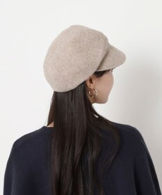 MOONBAT FURLA(フルラ)ツイード キャスケット UVカット サイズ調整 手洗い可能 日本製